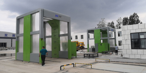 龙门洗车机 城市建设水资源管理的专用机械设备